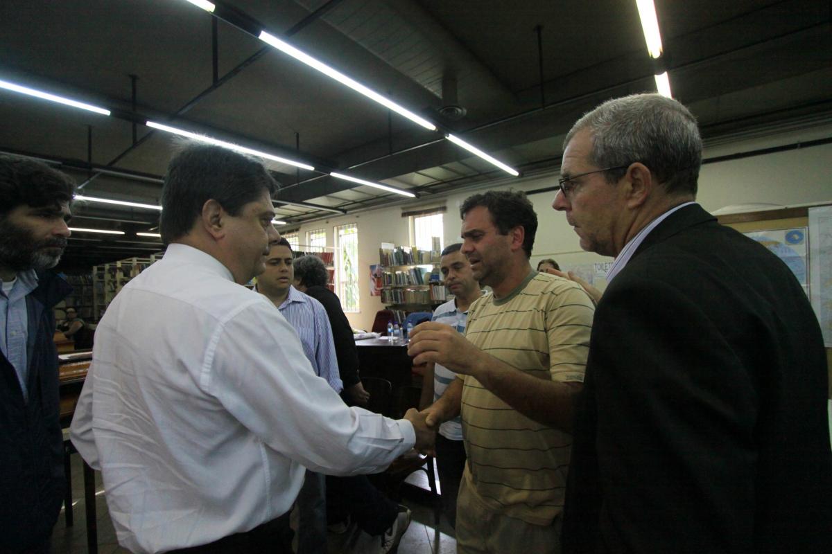 Diretoria da OABRJ levou solidariedade aos advogados da região / Foto: Lula Aparício